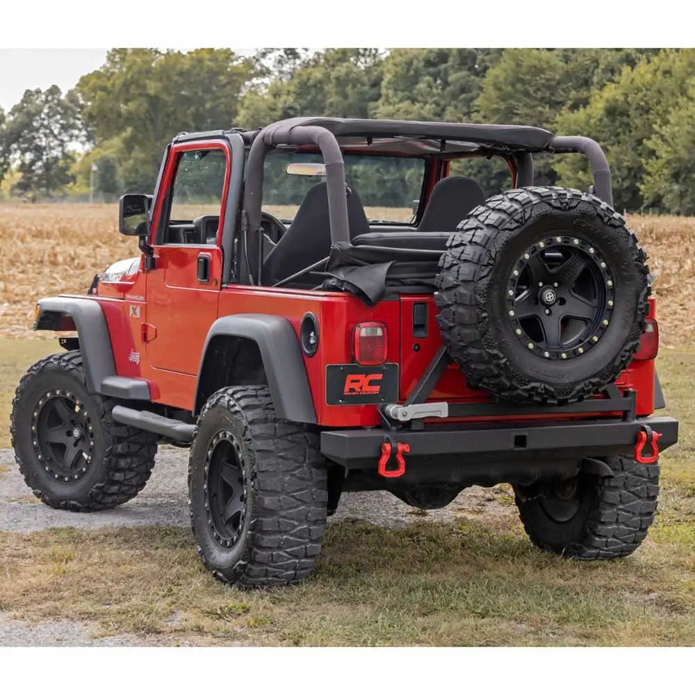 Trinnbredde Rough Country Side Steps - Jeep Wrangler Yj 87-95