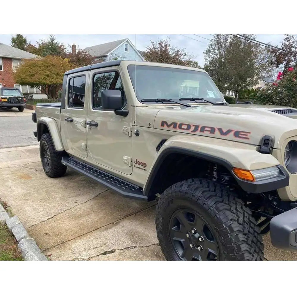 Trinnbrett Svart Textured Go Rhino Rb20 - Jeep Gladiator Jt 20-