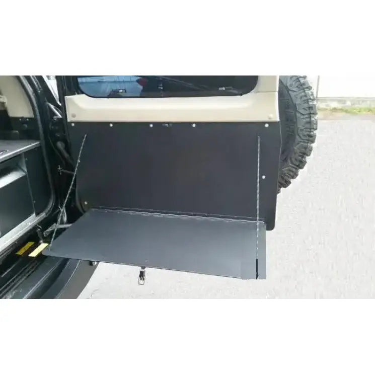 Turistbord til Bakdør - Nissan Patrol Y61