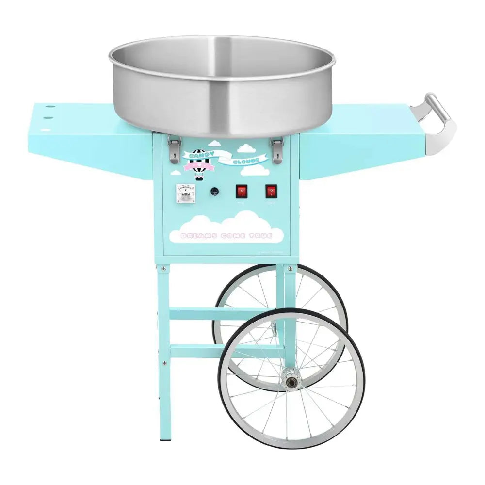 Turkis Mobil Sukkerspinnmaskin ø520mm + Sukkermål