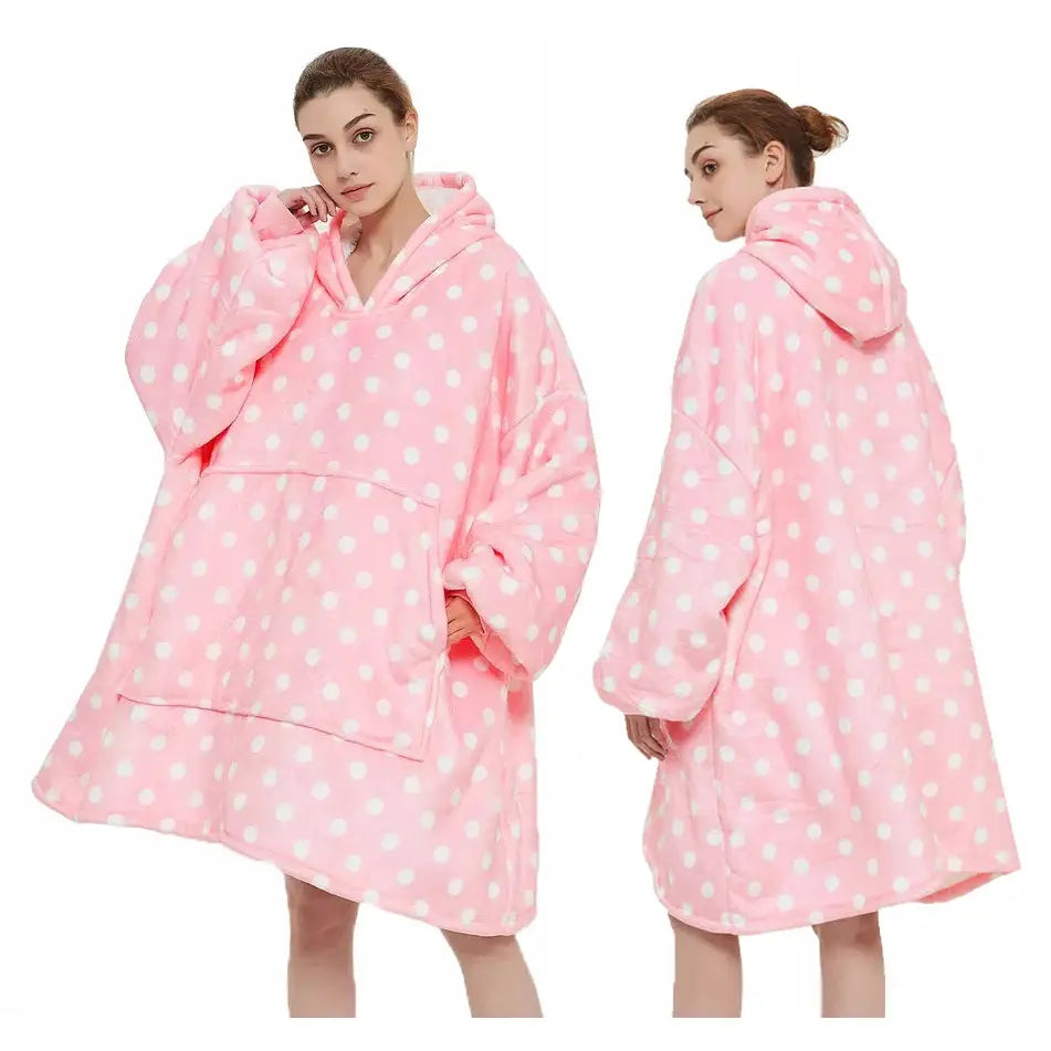 Tykk Fleecegenser Oversize Pelsjakke Xxl