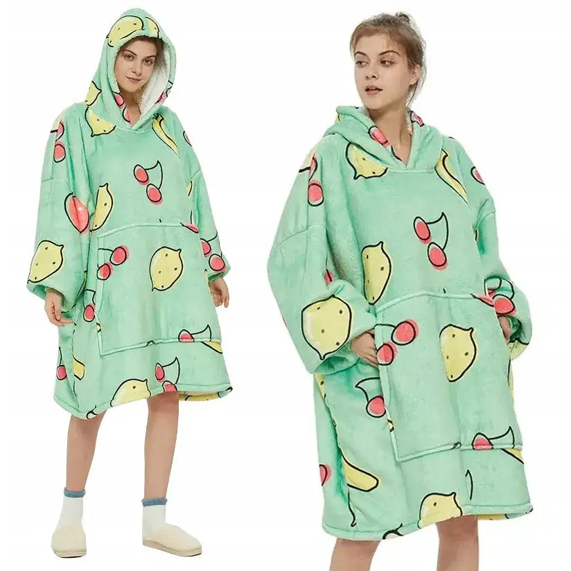 Tykk Oversize Fluffy Teddy-genser Xxl