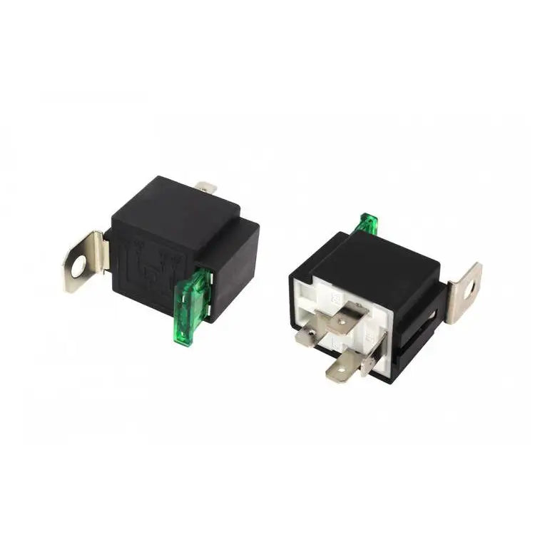 Universell Relay 30a med Sokkel og Sikring