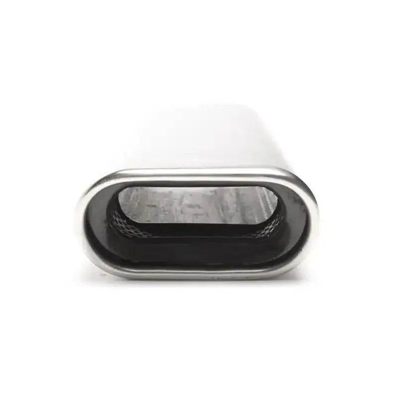 Universell rustfri endepipe av stål 70 x 140 mm Ta Technix – endepipe detalj