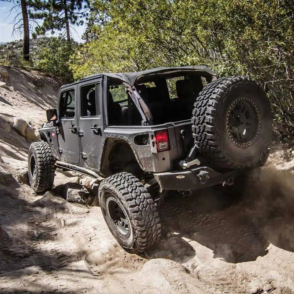 Utvidelser av Skjermer Bakre Hjørner Smittybilt Xrc Armor - Jeep Wrangler Jk 4 d 07-18