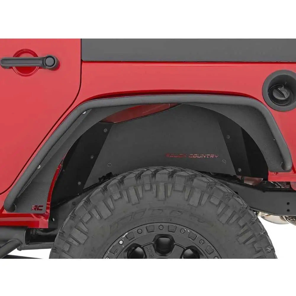 Utvidelsessett for Skjermbreddere Rough Country Flat - Jeep Wrangler Jk 4 d 07-18
