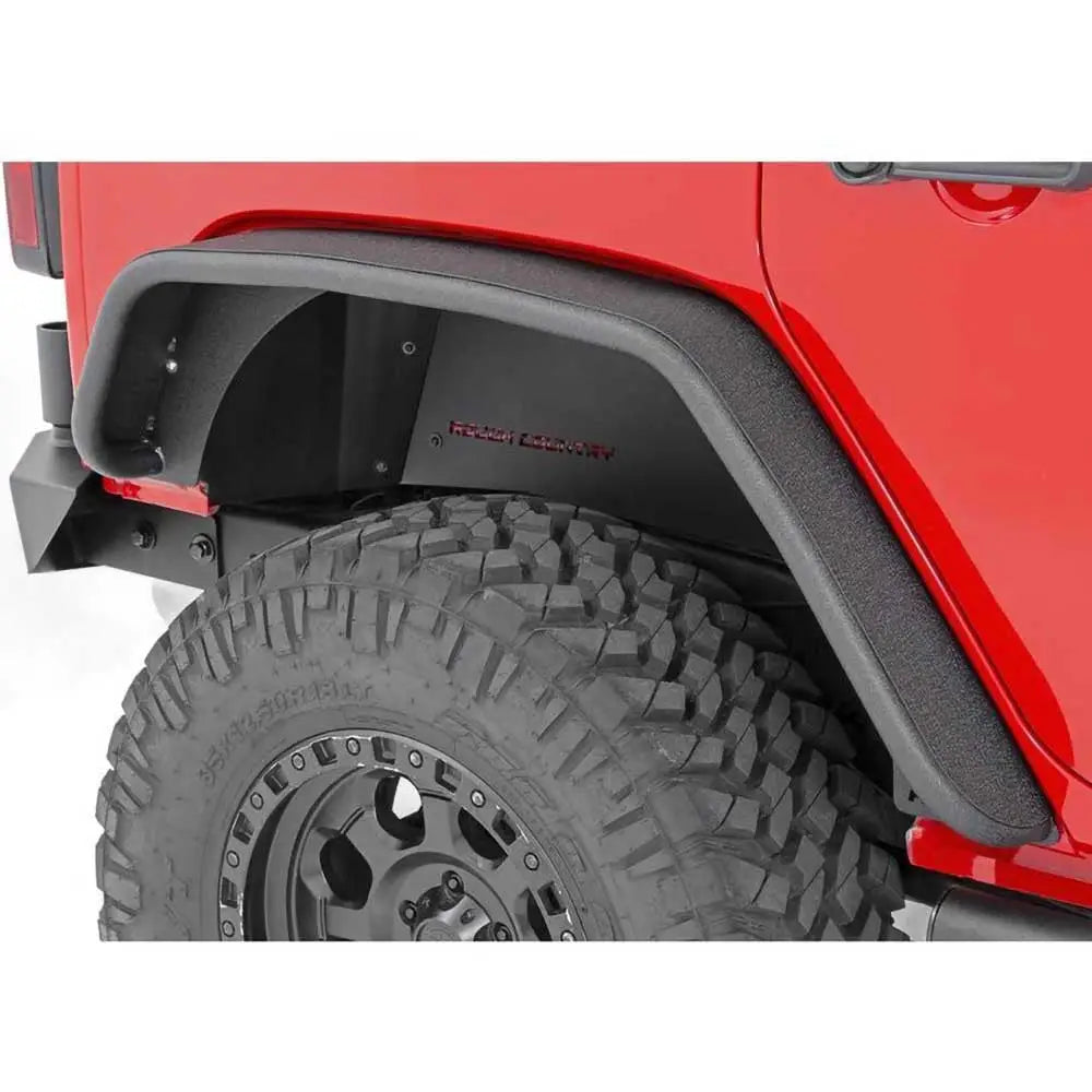 Utvidelsessett for Skjermbreddere Rough Country Flat - Jeep Wrangler Jk 4 d 07-18