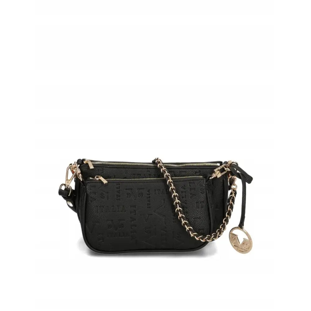 V 1969 Italia By Versace Svart Veske Andriana