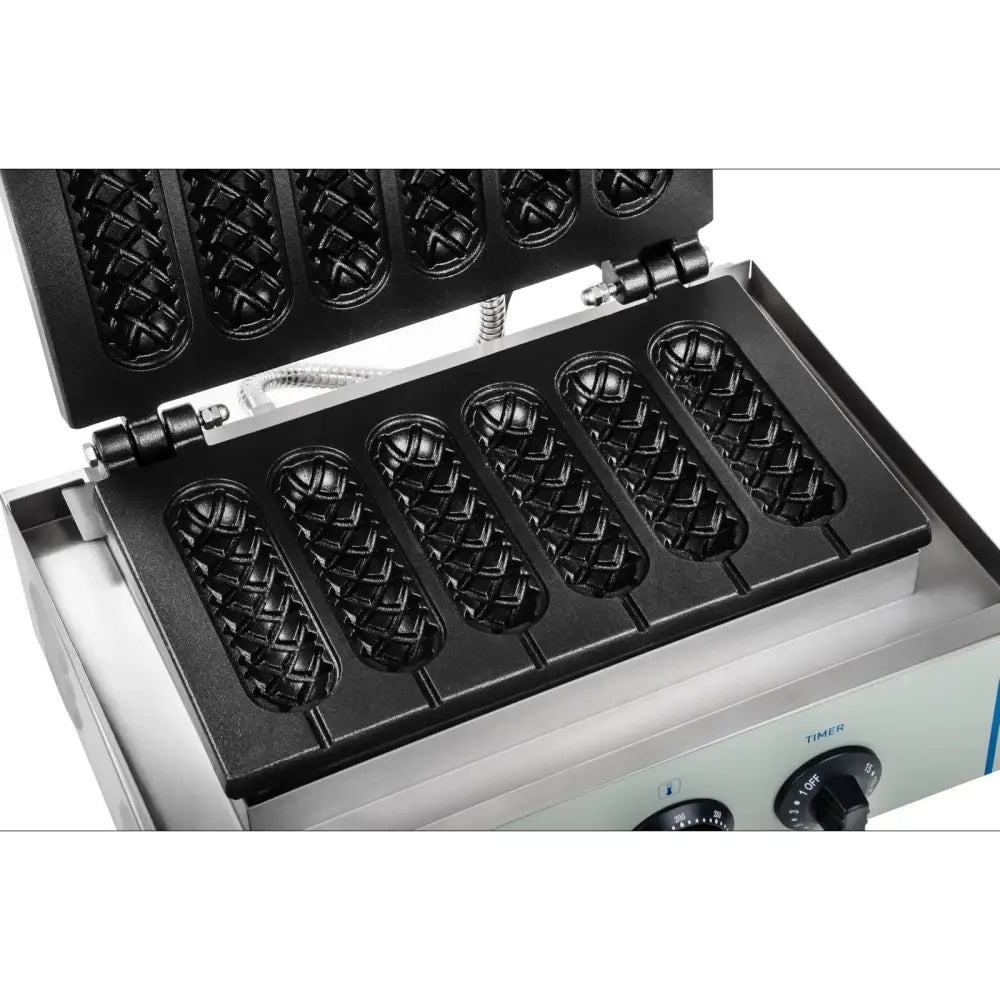 Vaffeljern for Vafler på Pinne og Corn Dogs Teflon