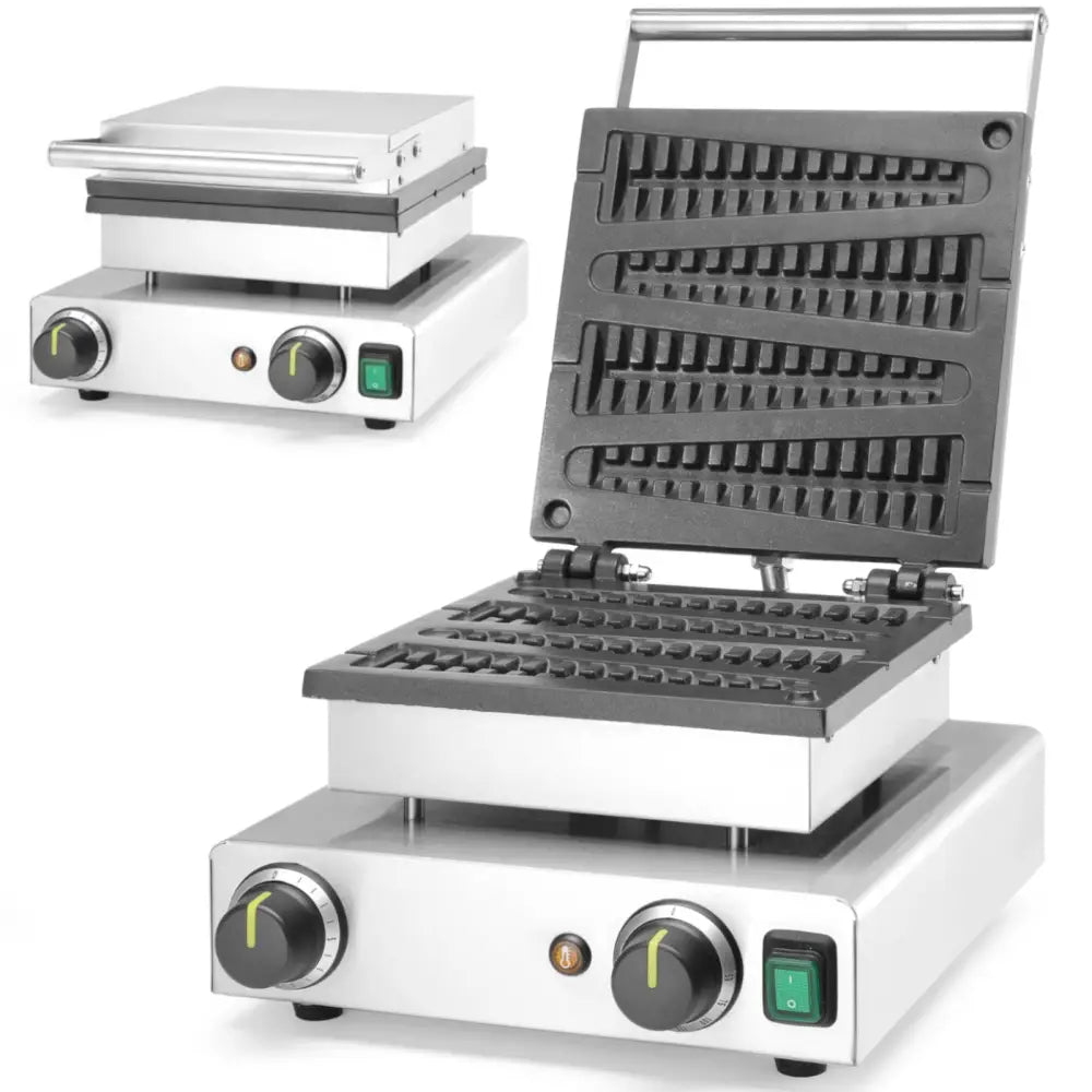 Vaffeljern Lolly for fire Vafler på Pinne - Hendi 212165