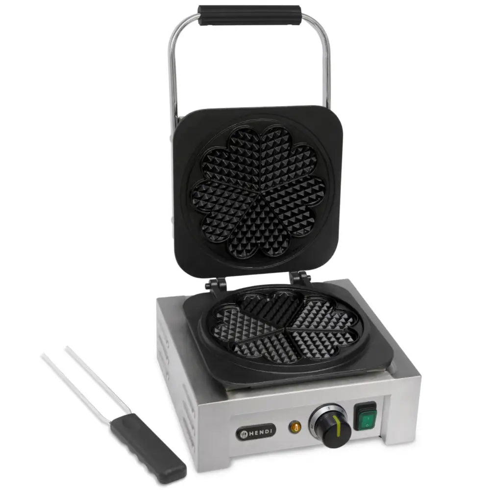 Vaffeljern Profesjonell Rosett 5 Hjerter 215mm 2200w.