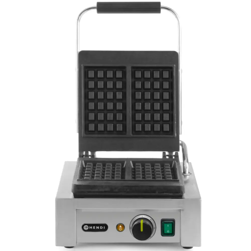 Vaffeljern Profesjonell til 2 Rektangulære Vafler 1.5kw - Hendi 212103