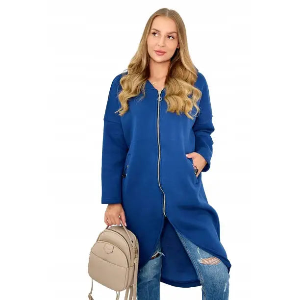 Vakker Lang Foret Damehoodie i Bomullsjungel Universal