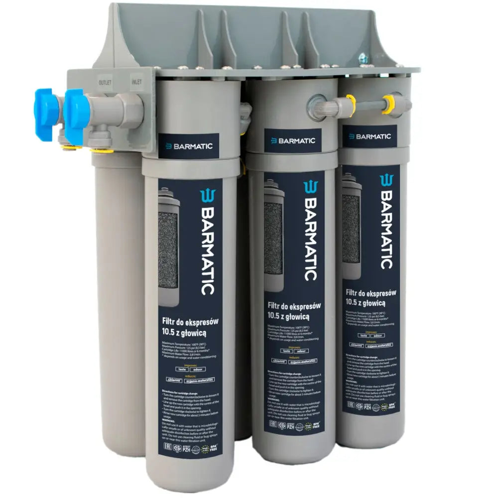 Vannfilter med Hodestykke for Kaffemaskiner 10.5 - Hendi 947098