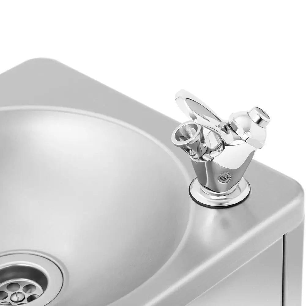 Vannfont Dispenser med 3-trinns Filtrering i Stål 84 x 30 x 84 Cm.