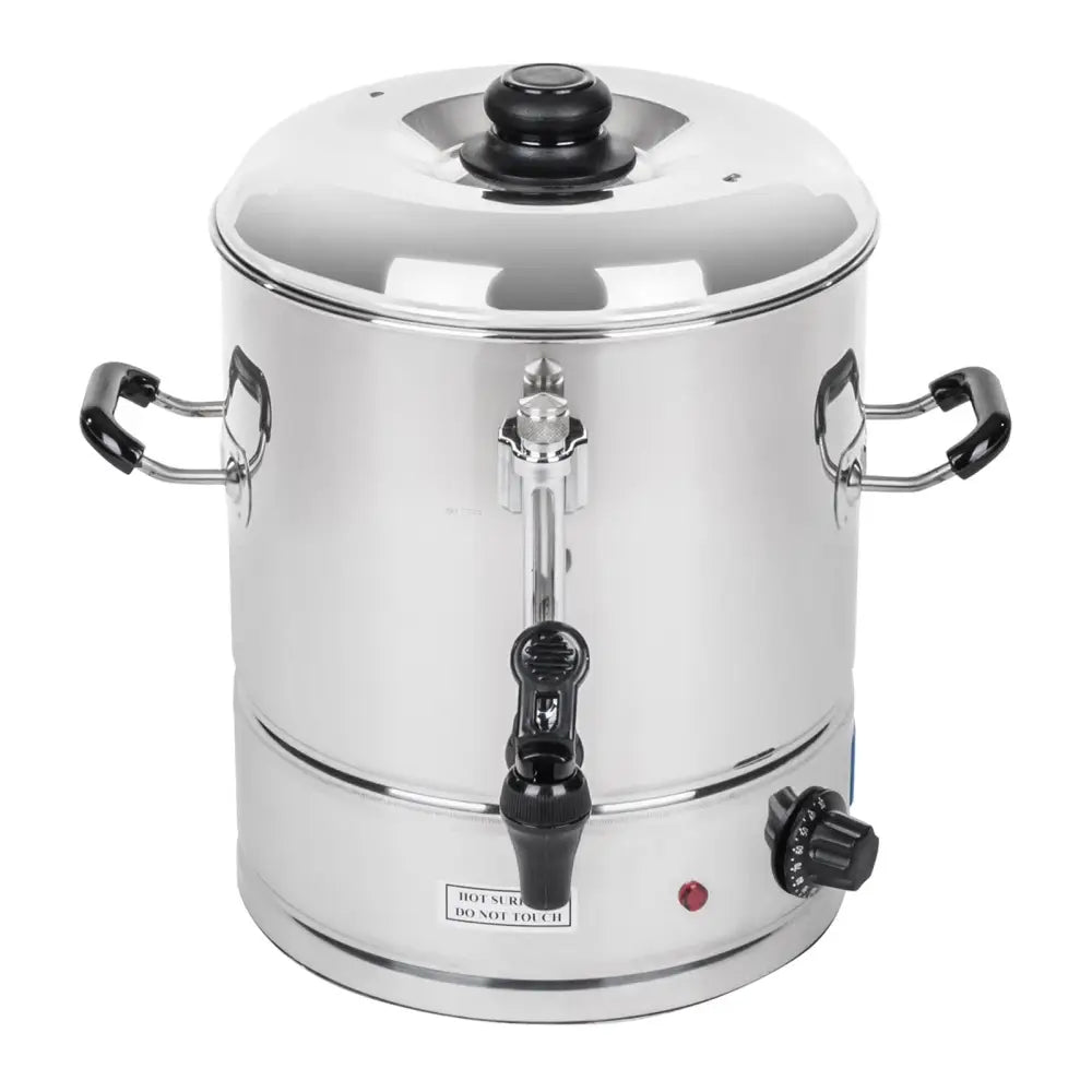 Vannkoker 20l i Rustfritt Stål til Oppvarming av Vann eller Gløgg