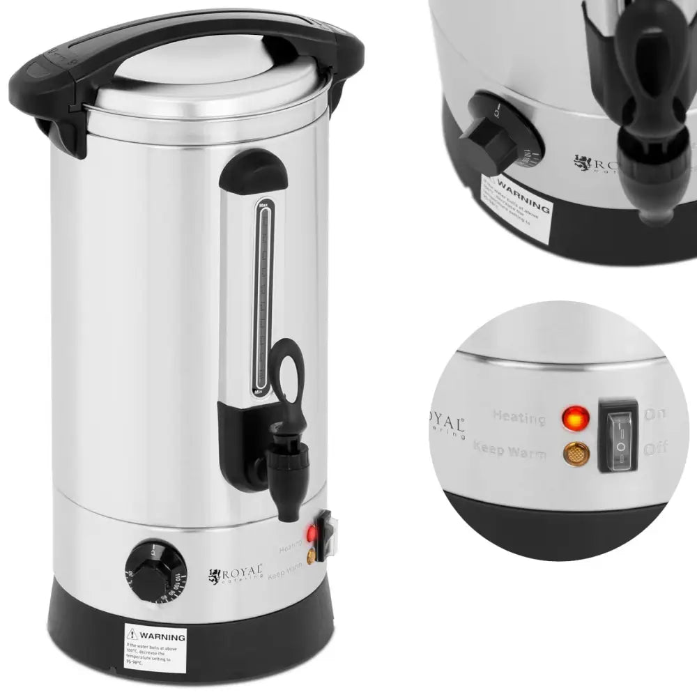 Vannkoker Dobbel Veggstål 8,7l 1500 w