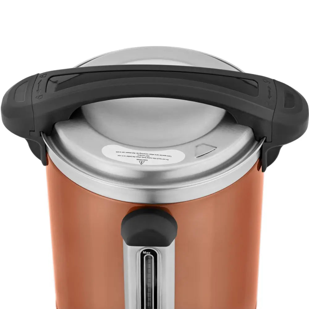 Vannkoker med Dobbeltvegget Kar og Dryppestativ 6,1 l 1500 w Oransje