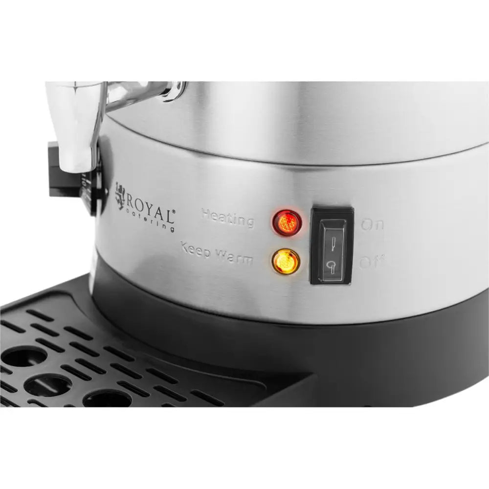 Vannkoker med Doble Vegger og Dryppbakke 6,1 Liter 1500 w Sølv