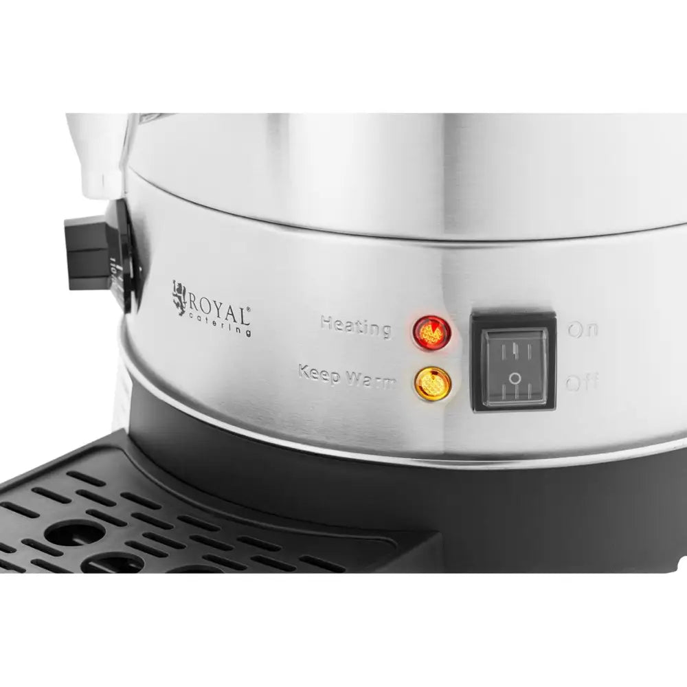 Vannkoker med Doble Vegger og Dryppbrett 13,5 l 2500 w Sølv