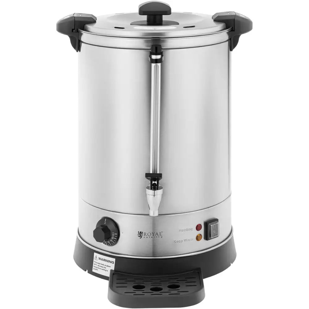 Vannkoker med Doble Vegger og Dryppbrett 13,5 l 2500 w Sølv