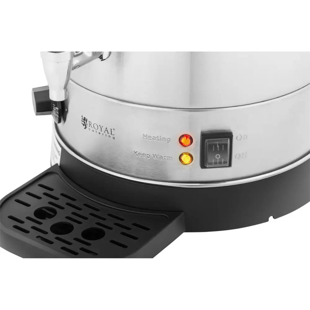 Vannkoker med Doble Vegger og Dryppebrett 19,7 l 2500 w Sølv