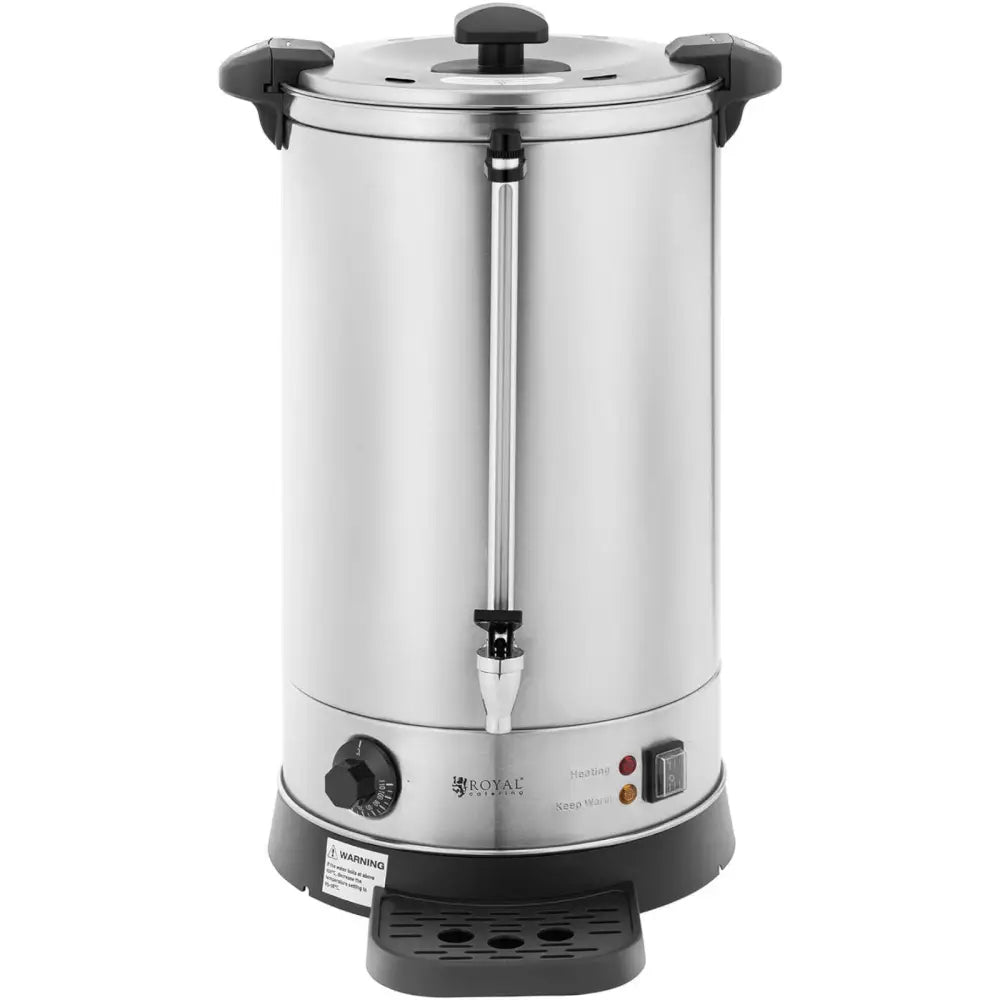 Vannkoker med Doble Vegger og Dryppebrett 19,7 l 2500 w Sølv
