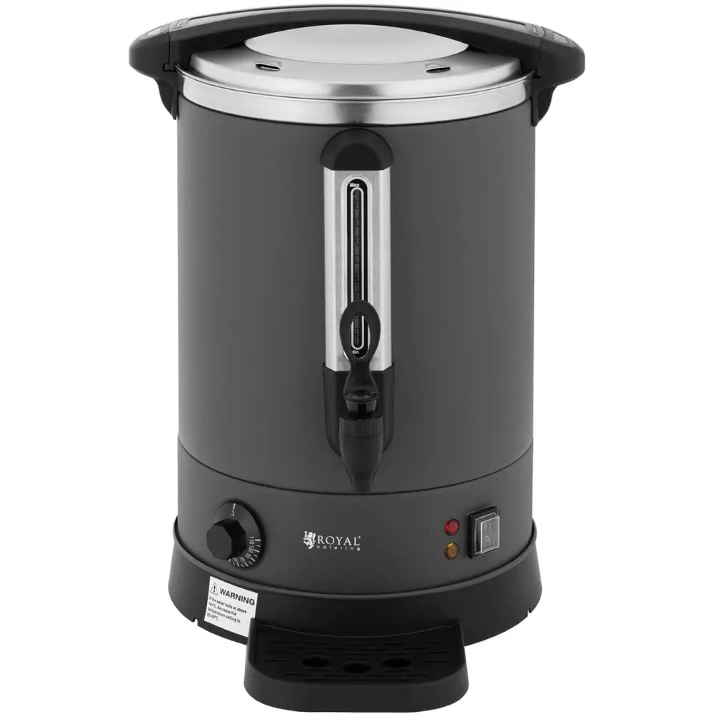 Vannkoker med Doble Vegger og Dryppestativ 13,5 l 2500 w Grå