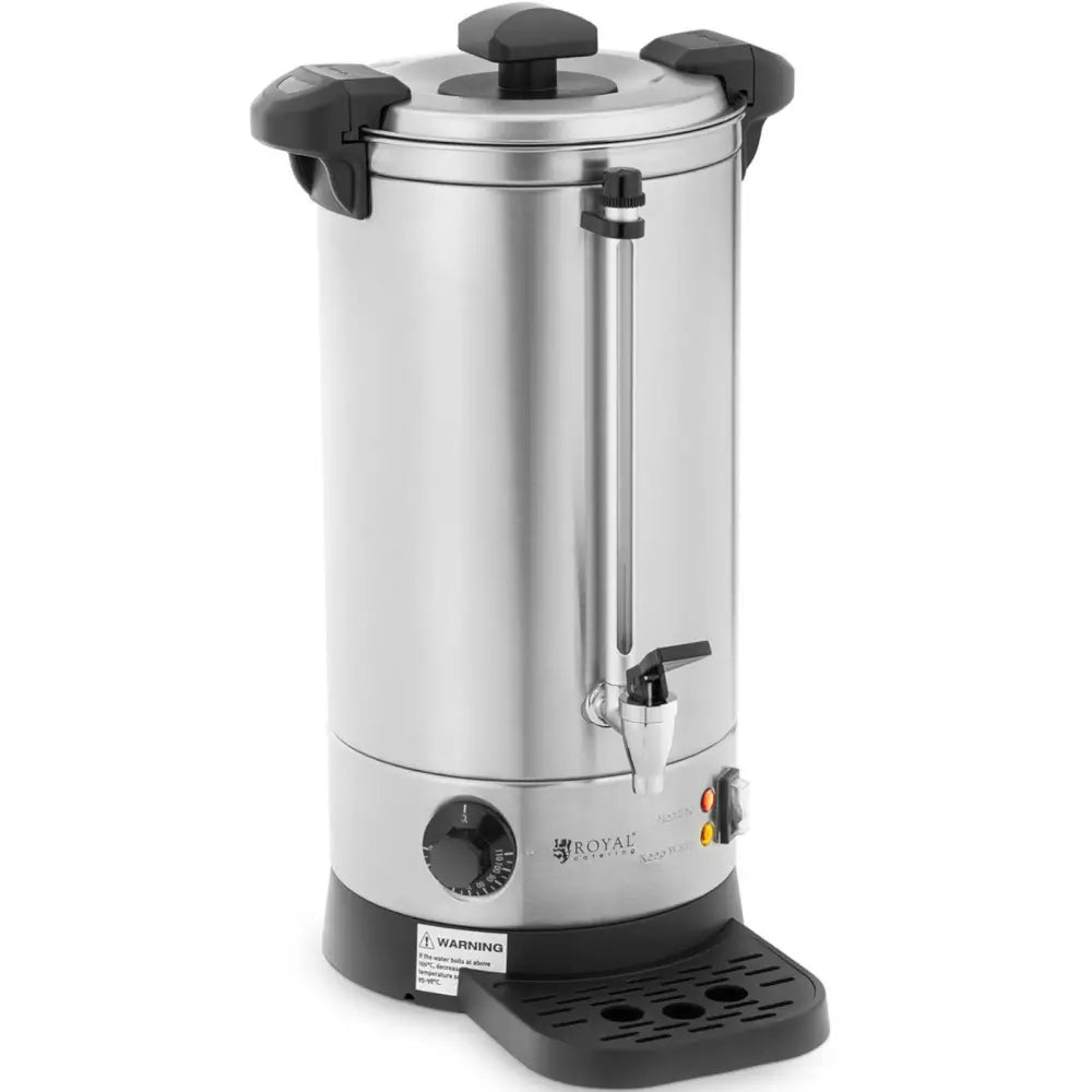 Vannkoker med Doble Vegger og Dryppestativ 9 l 1500 w Sølv