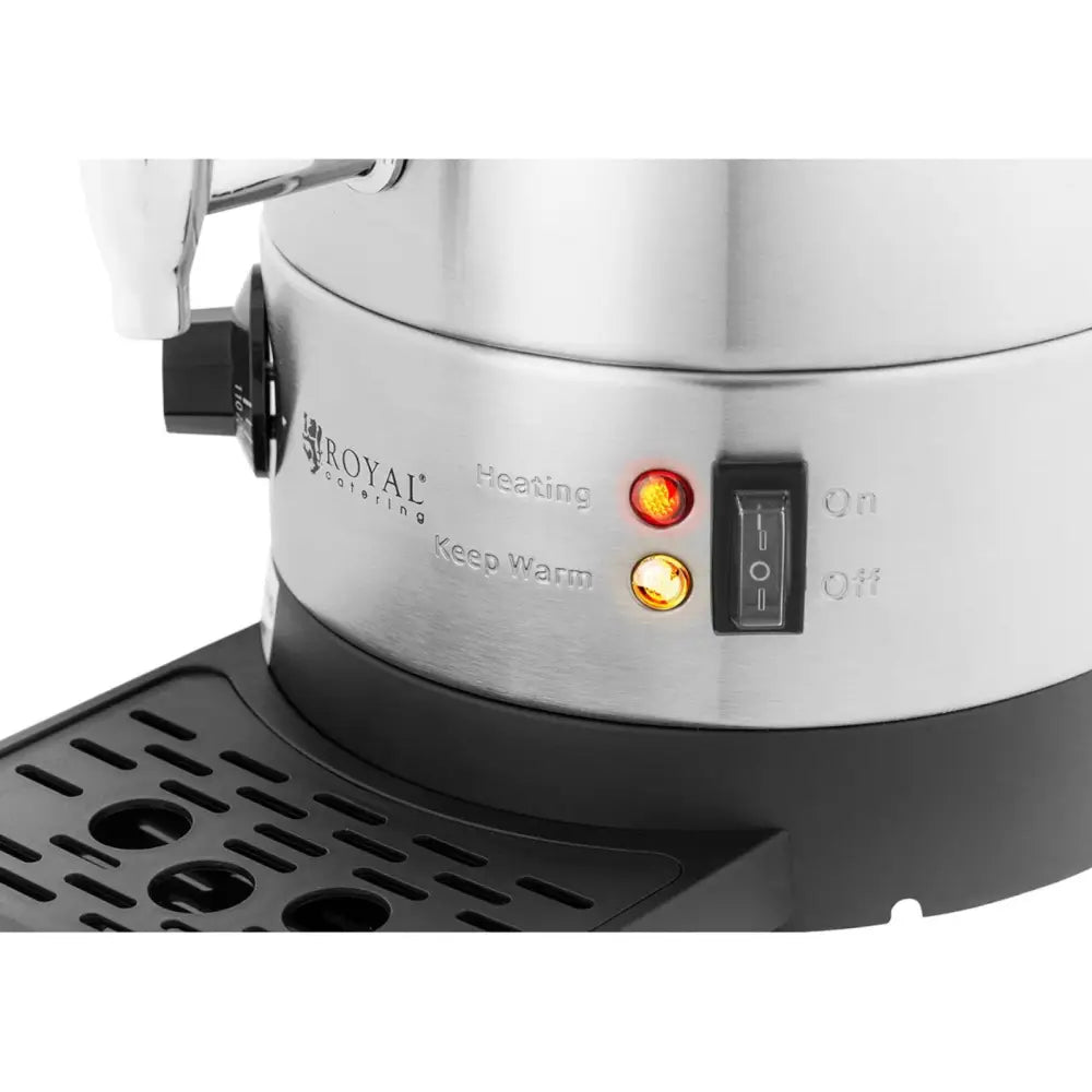 Vannkoker med Doble Vegger og Dryppestativ 9 l 1500 w Sølv