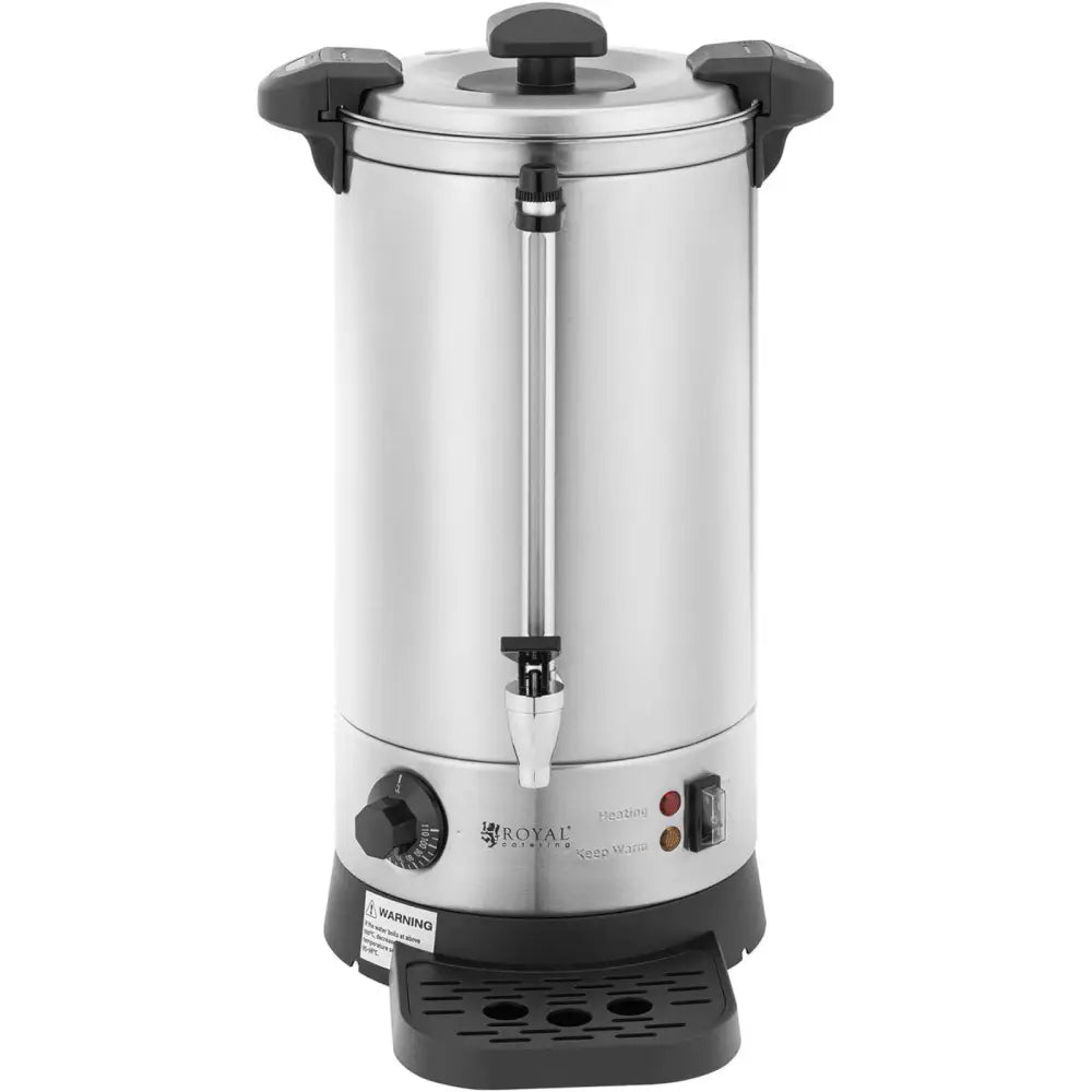 Vannkoker med Doble Vegger og Dryppestativ 9 l 1500 w Sølv