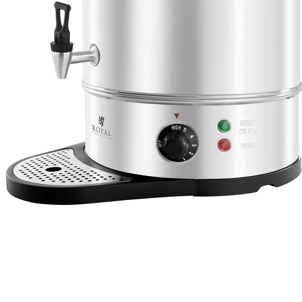 Vannkoker med Dryppingsrist for Gløgg i Rustfritt Stål 230v 30l