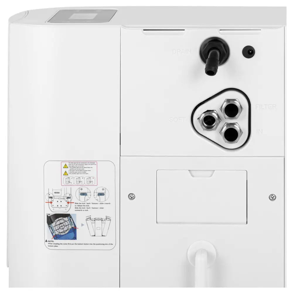 Vannrensingsapparat med 2-i-1 Filter 4 Liter Kapasitet