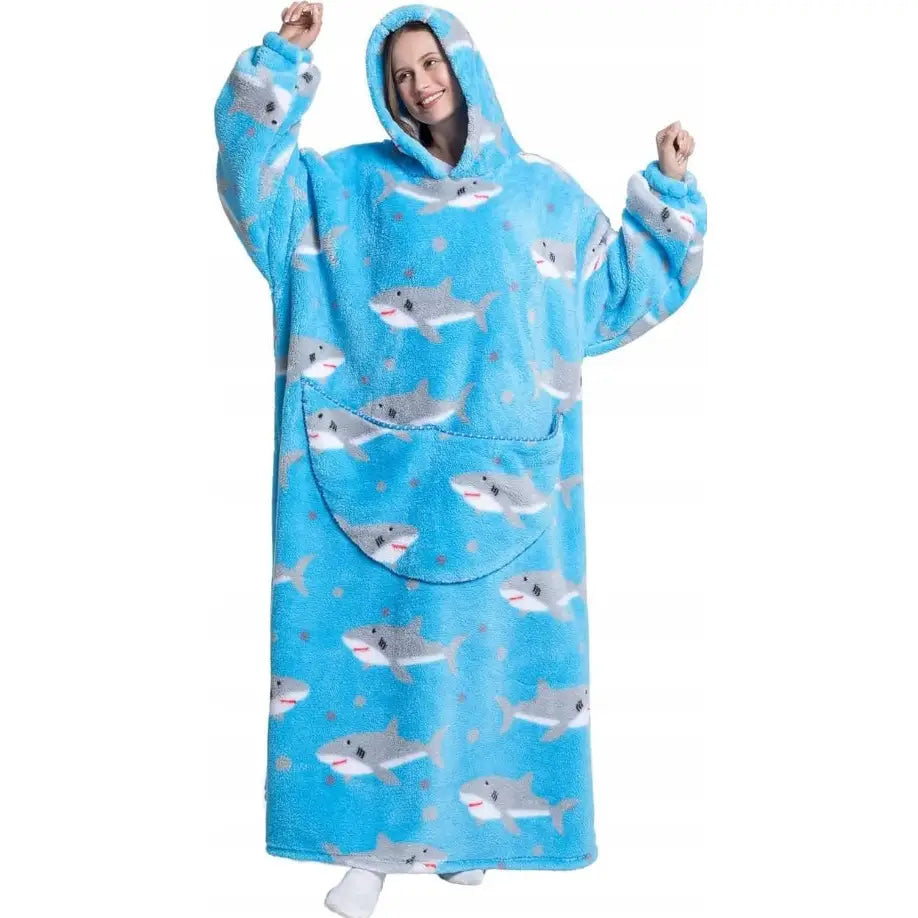 Varm Kocobluza Blusokoc Varm Genser Koc Kocgenser Oversize Xxl