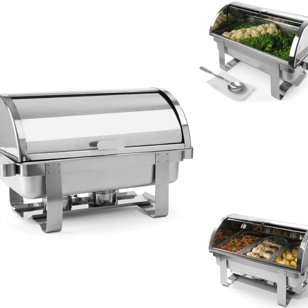 Varmebeholder for Horeca med Gn 1/1 Rolltop - Hendi 470206