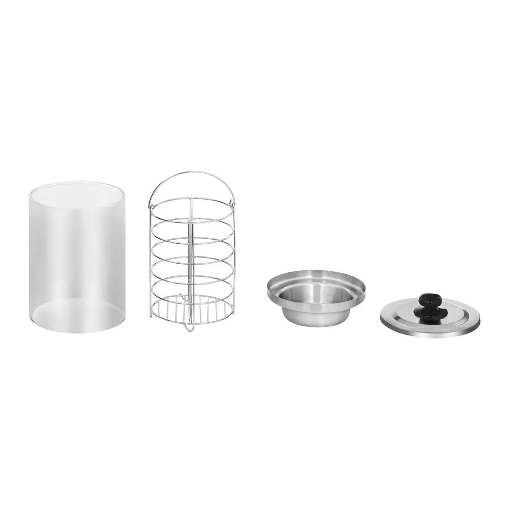 Varmeholder for 30 Pølser med Dampede Pølseboller - Royal Catering Rchw-350-2