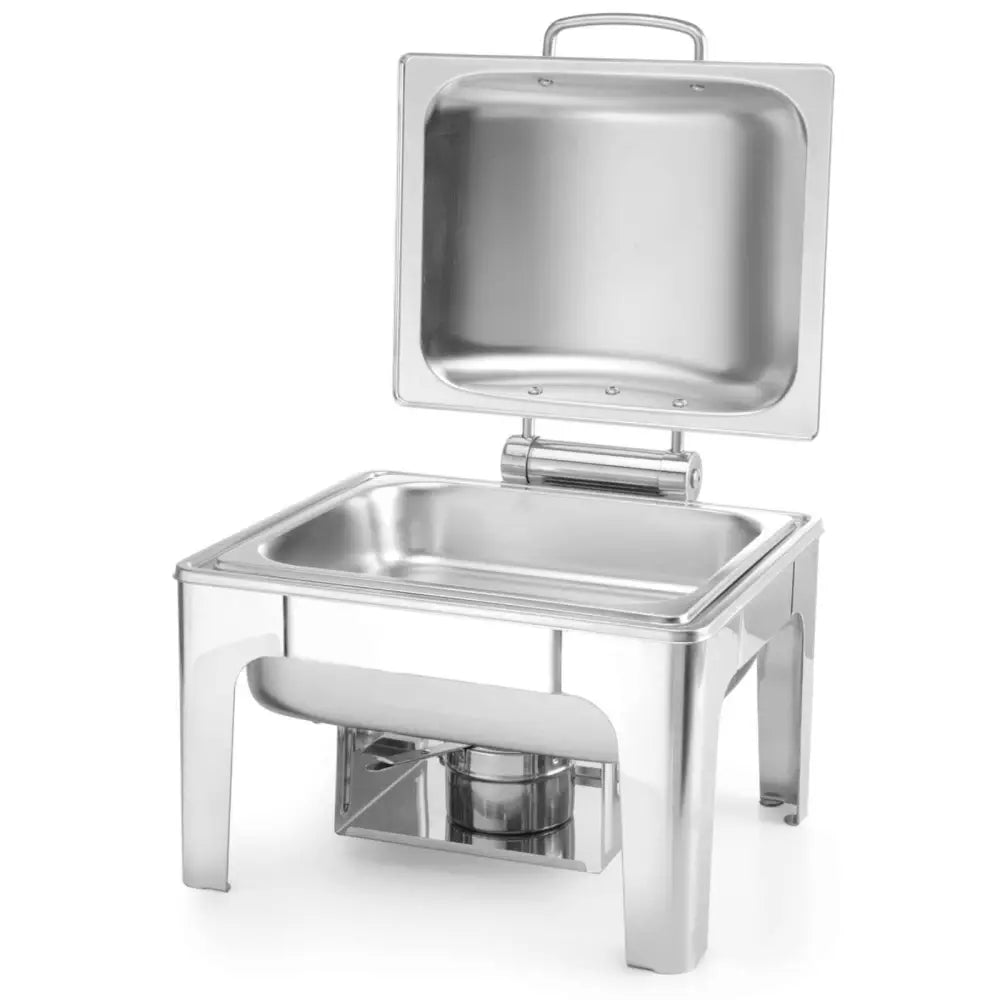 Varmeholder for Mat med Stearinlysvarmer Rustfritt Stål Gn 1/2