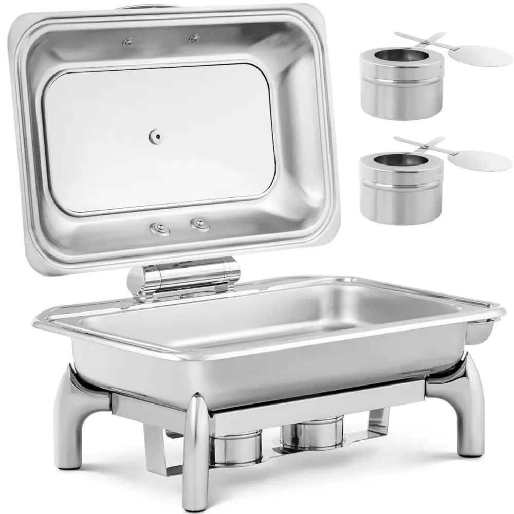 Varmeholder for Matbord med Brennpasta Gn 1/1 8.5 L.