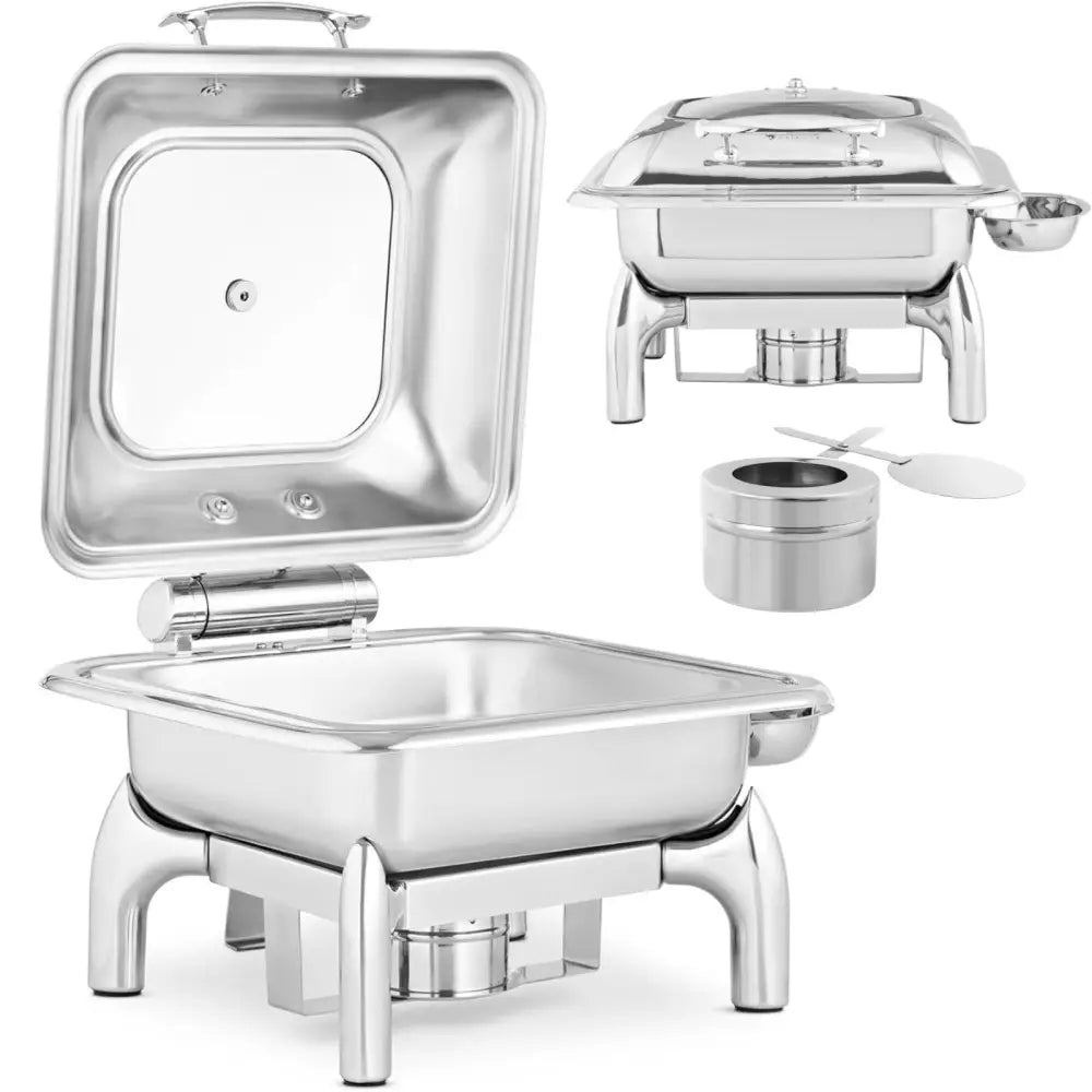 Varmemat Laget Sylinder med Vinduslokk Gn 2/3 5.5 l