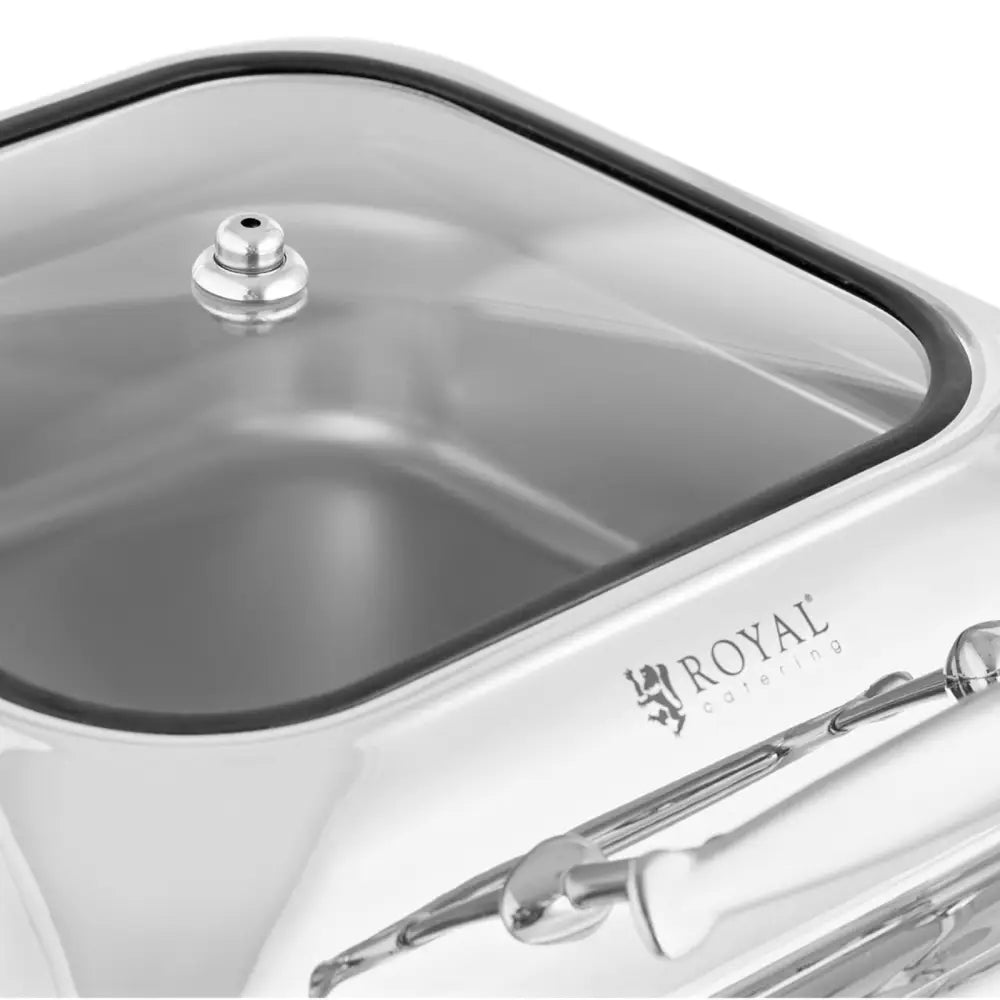 Varmemat Laget Sylinder med Vinduslokk Gn 2/3 5.5 l