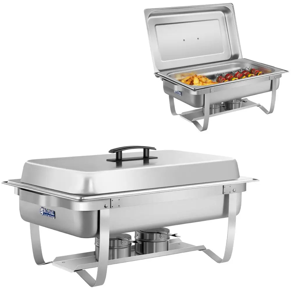 Varmematbeholder i Rustfritt Stål Gn1/1 + Gn-beholder