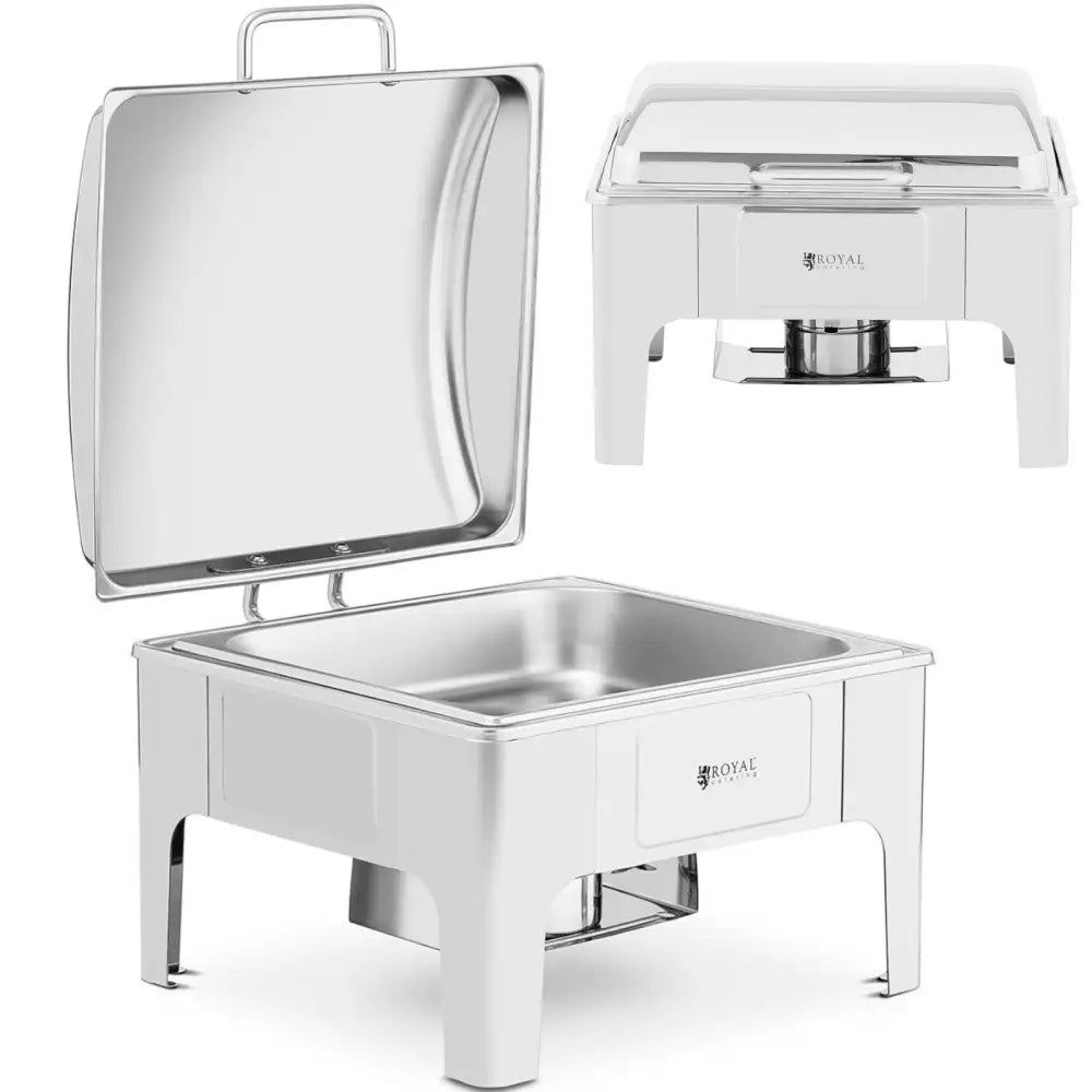 Varmematbeholder på 5.3 Liter med Gn 2/3 Lokk