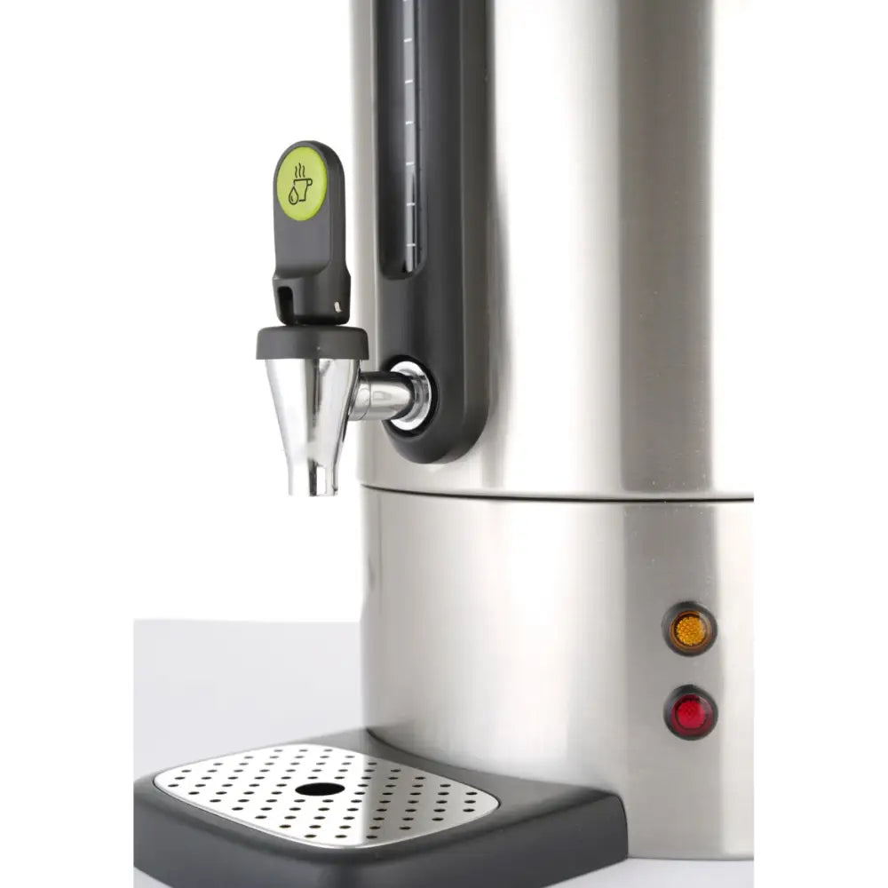 Varmetank Kaffebrygger med Dryppfri Kran Rustfritt Stål Concept Line 10 l - Hendi 211410