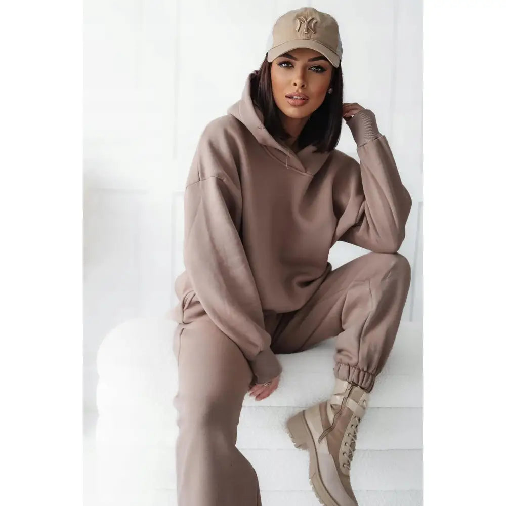 Varmt Joggesett i Beige