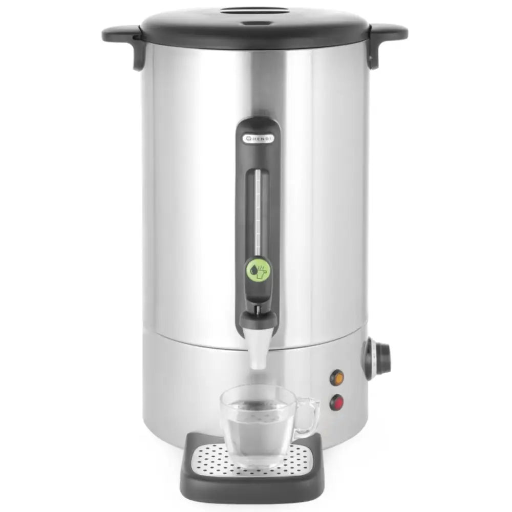 Varmtvannstank Kaffemaskin med Dryppfri Kran Rustfri Concept Line 18 l - Hendi 211427