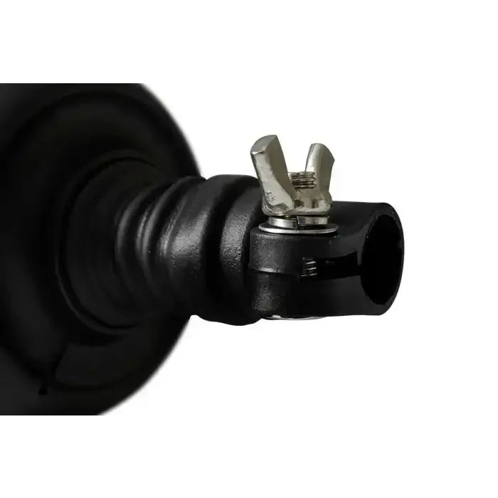 Varsellampe SMD LED, sidevisning som fremhever sølvfarget vingemutter og detaljerte gjenger på koblingen.