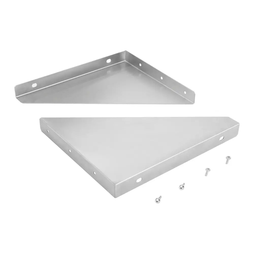 Vegghengt Rustfritt Stål Enkelthylle 150cm