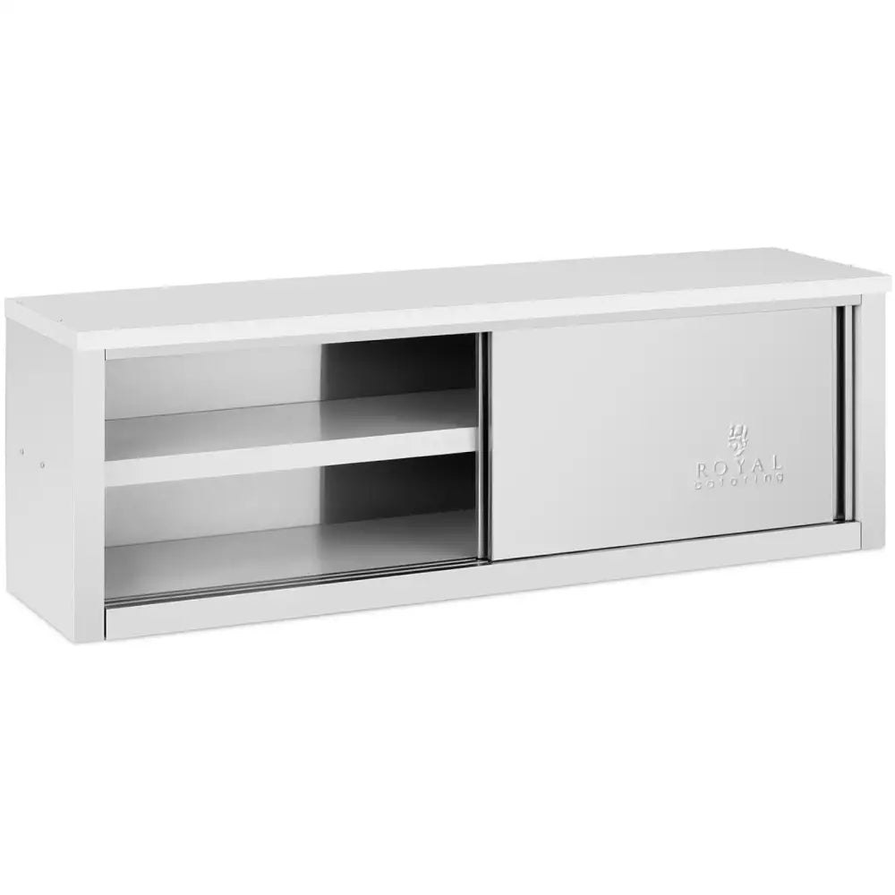 Veggmontert Gastronomisk Skap med Skyvedører av Stål 150 Kg 150 x 40 x 50 Cm