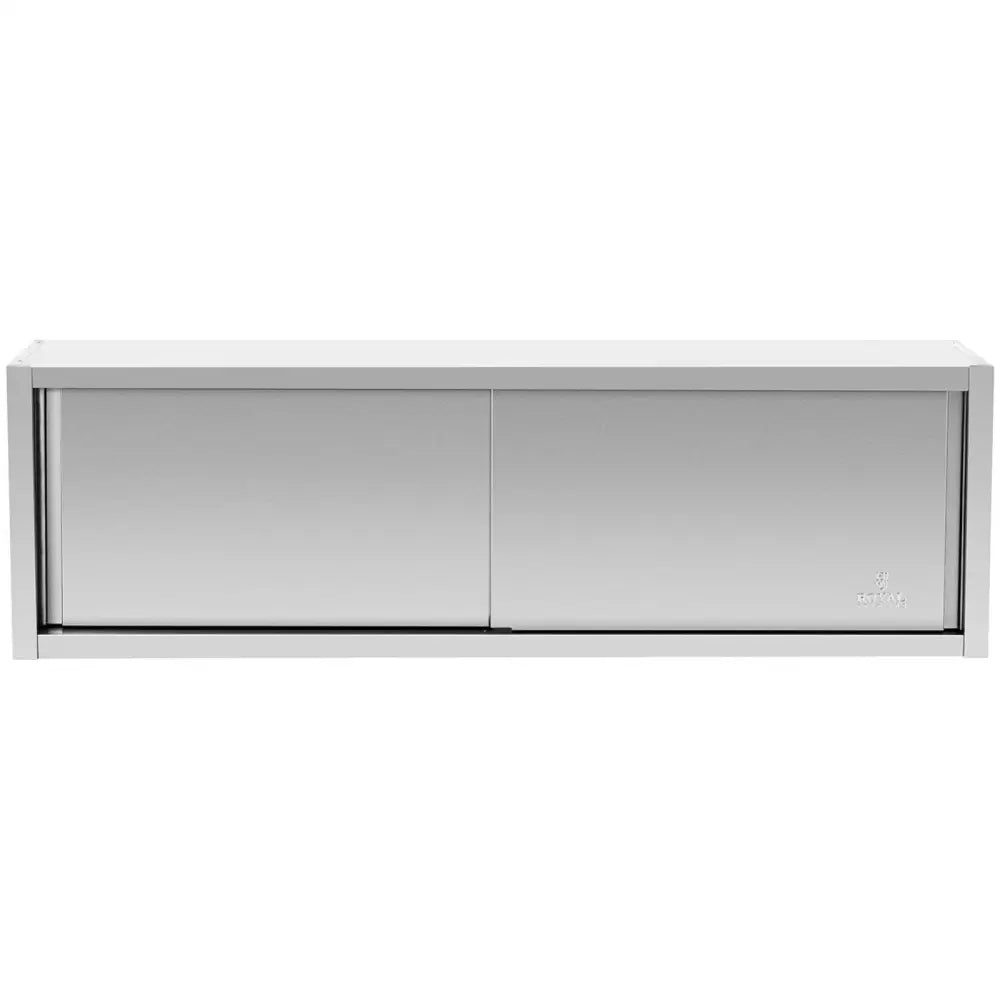 Veggmontert Gastronomisk Skap med Skyvedører i Stål 200 x 45 x 60 Cm