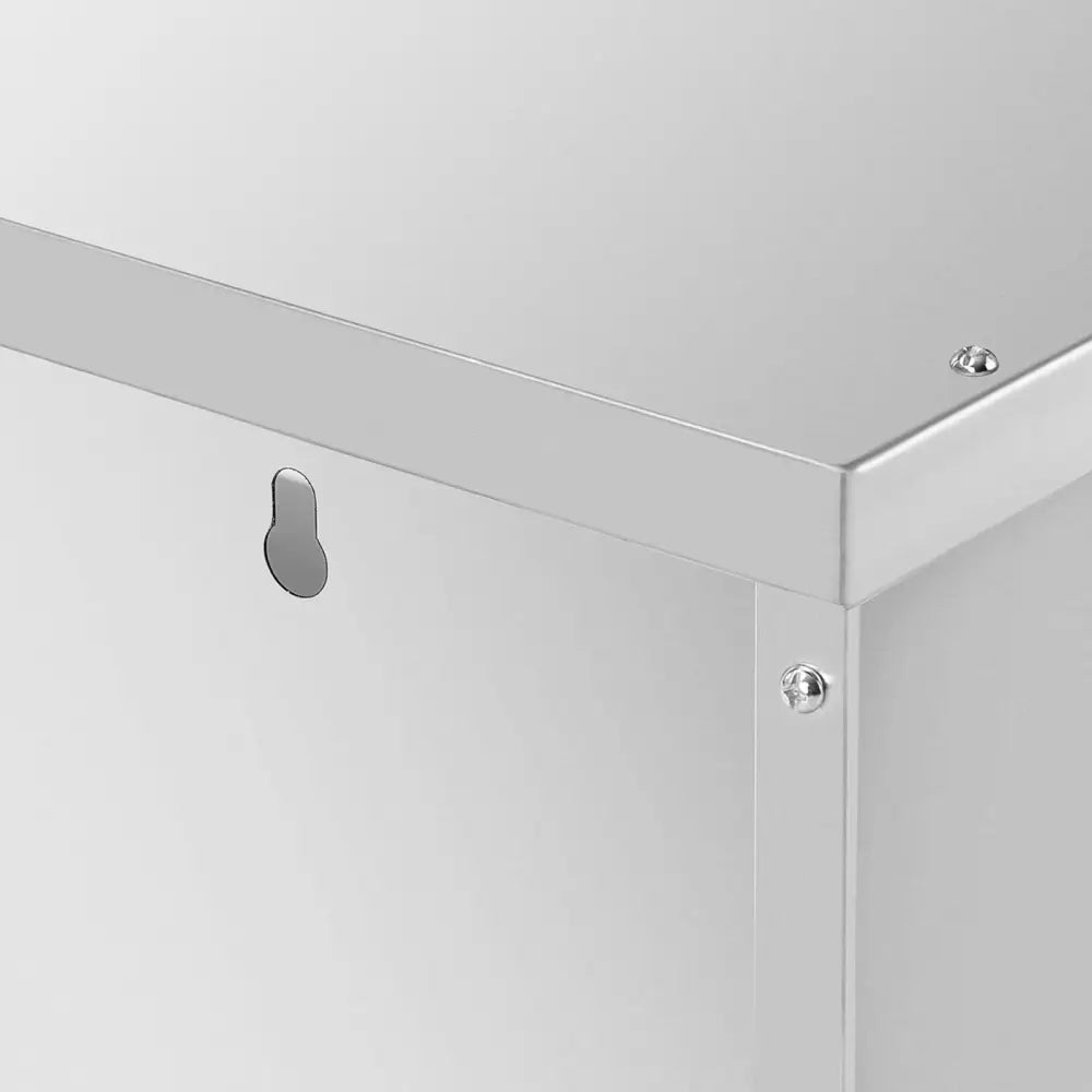 Veggmontert Gastronomisk Skap med Skyvedører Stal 120 Kg 90 x 40 x 50 Cm